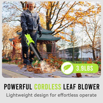 soplador de hojas 2 baterías